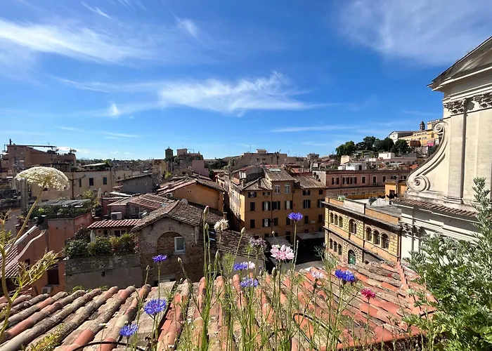 Panoramic Terrace Trastevere Apartment, With Amazing View Appartement Rome