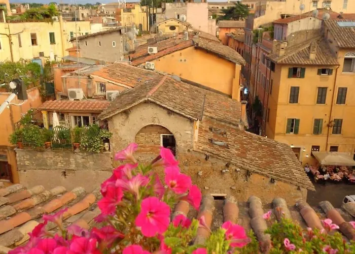 Panoramic Terrace Trastevere Apartment, With Amazing View Rome