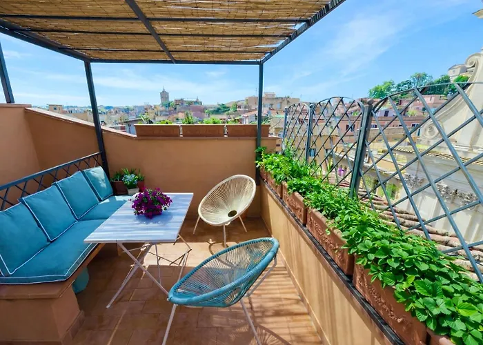 Appartement Panoramic Terrace Trastevere Apartment, With Amazing View *
