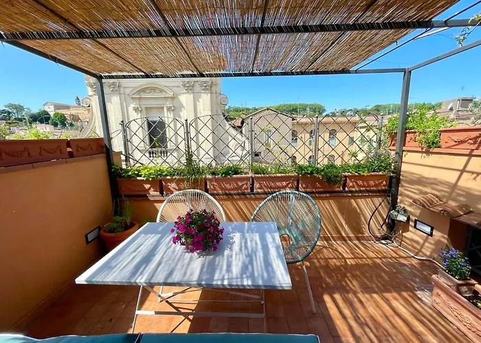 Appartement Panoramic Terrace Trastevere Apartment, With Amazing View *