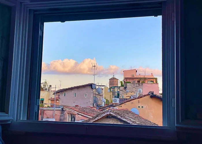 Panoramic Terrace Trastevere Apartment, With Amazing View Appartement Rome