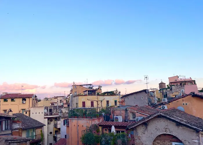 Panoramic Terrace Trastevere Apartment, With Amazing View
