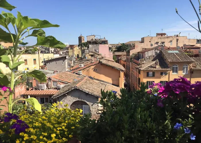 Panoramic Terrace Trastevere Apartment, With Amazing View *